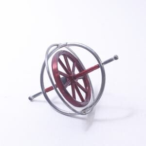 1950s, Jiminy Jyro, Gyroscope, Spinning, Toy, Incomplete, Vintage~ 250516-WH 258